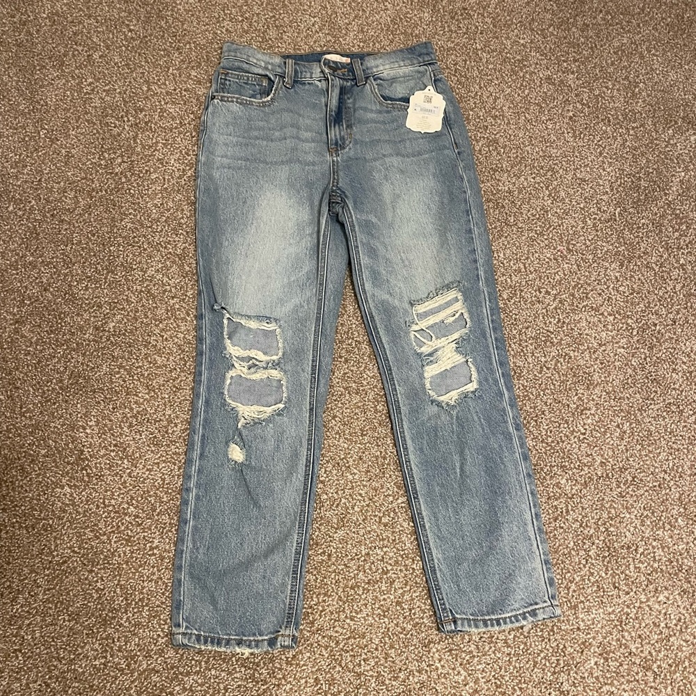 Altar'd State Ria Distressed Jeans - Picture 2 of 5
